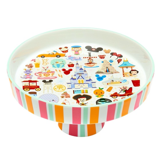 2021 Disney Parks Kingdom of Cutie Cake Stand by Jerrod Maruyama - Picture 1 of 3